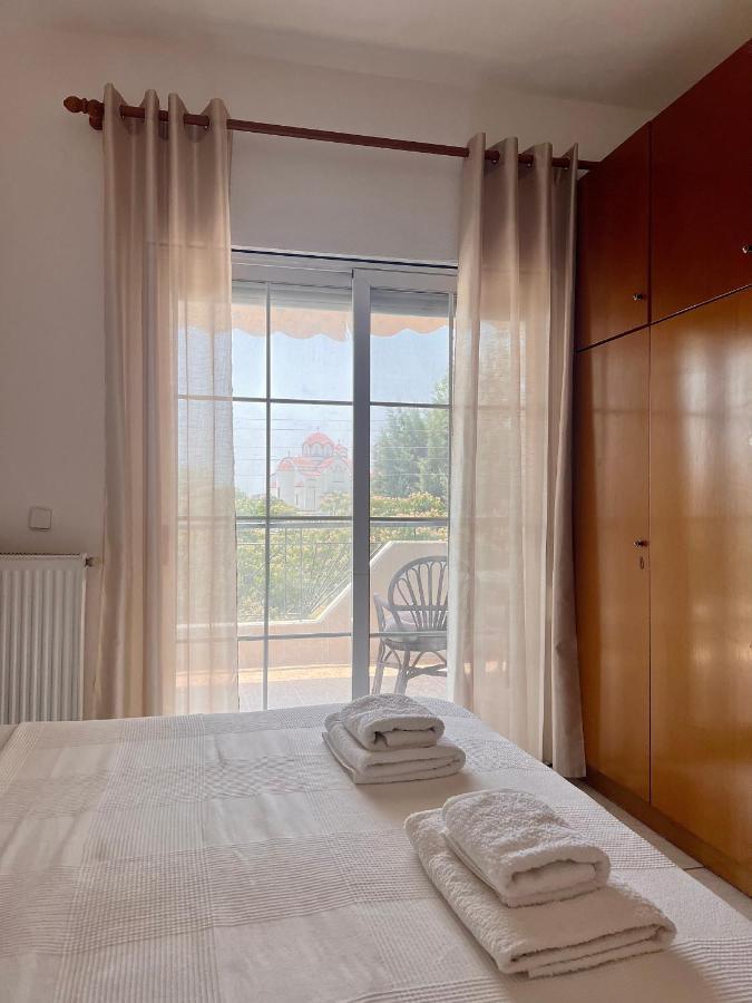 Dimitra House Entire Apartment With Balcony And View Pherrai Zewnętrze zdjęcie