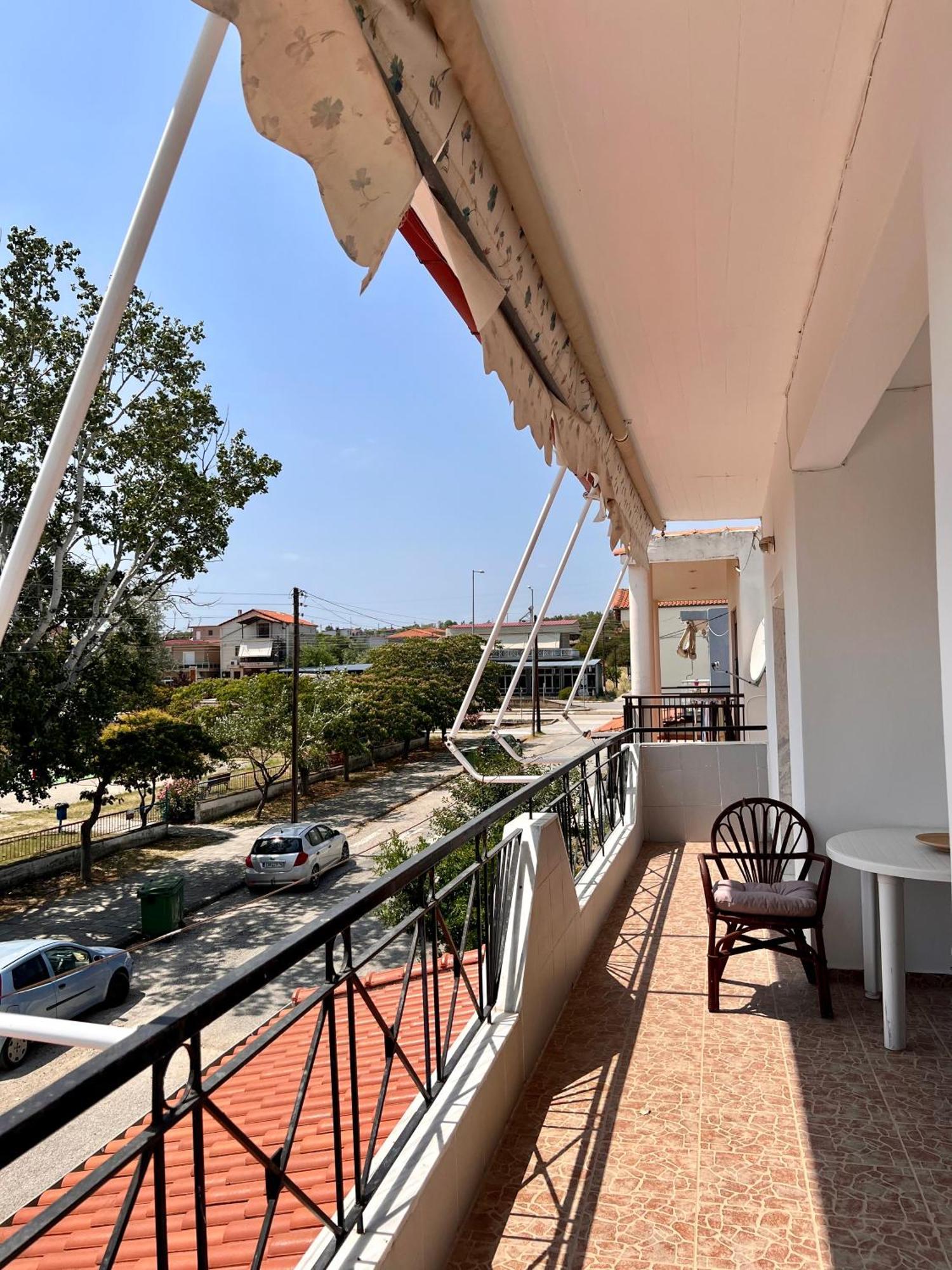 Dimitra House Entire Apartment With Balcony And View Pherrai Zewnętrze zdjęcie